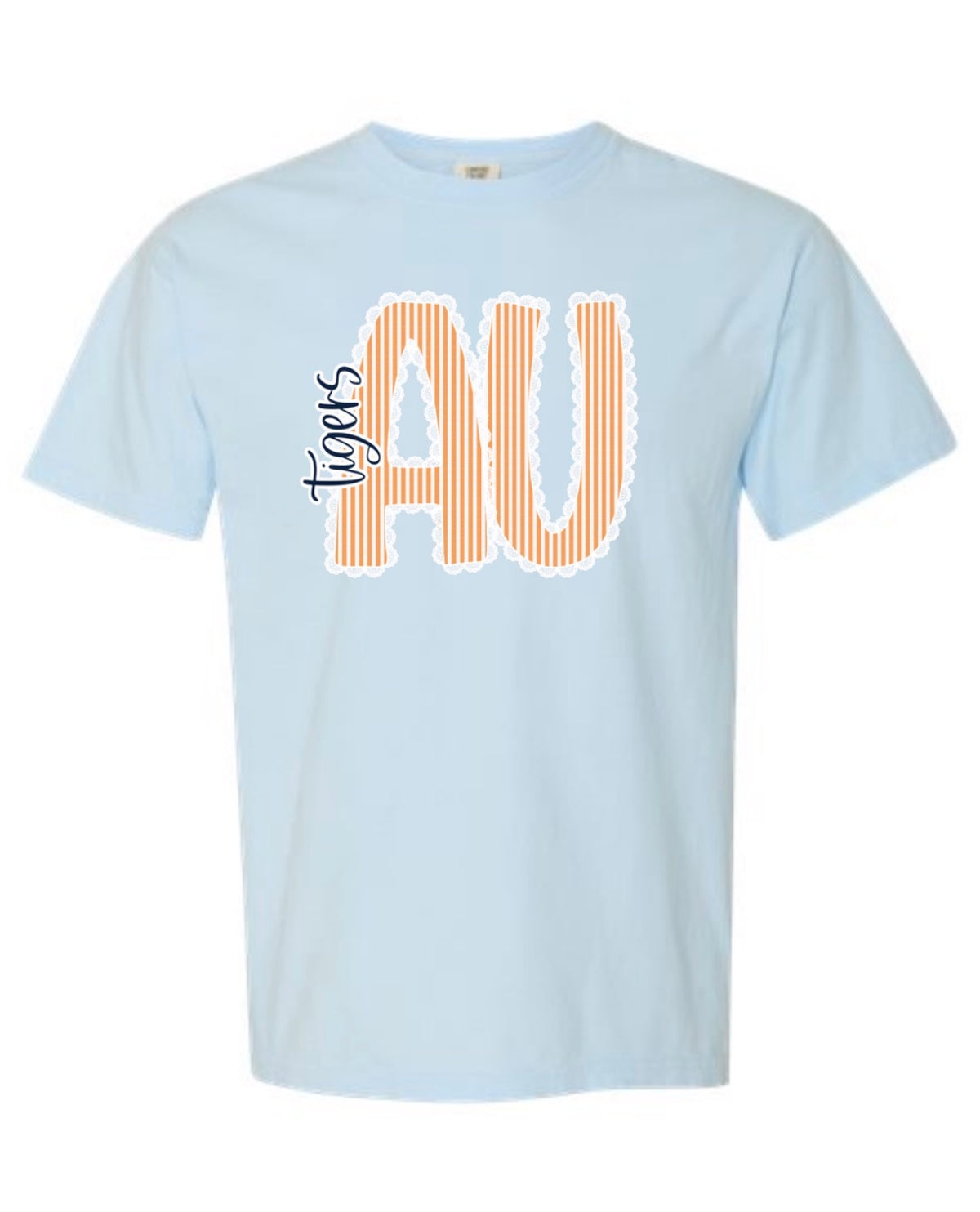 AU Striped Lace Tee