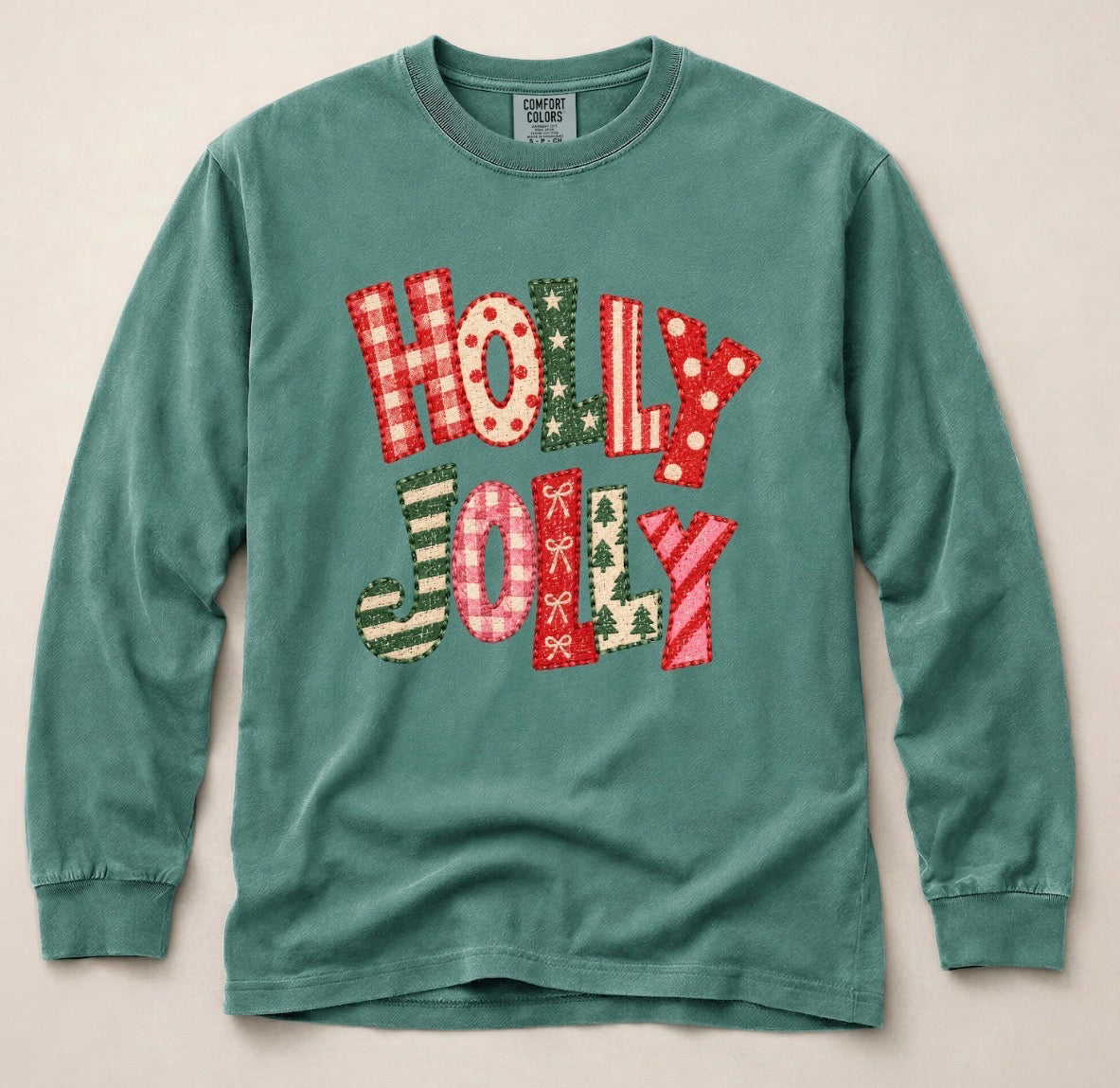 Holly Jolly Quilted Tee