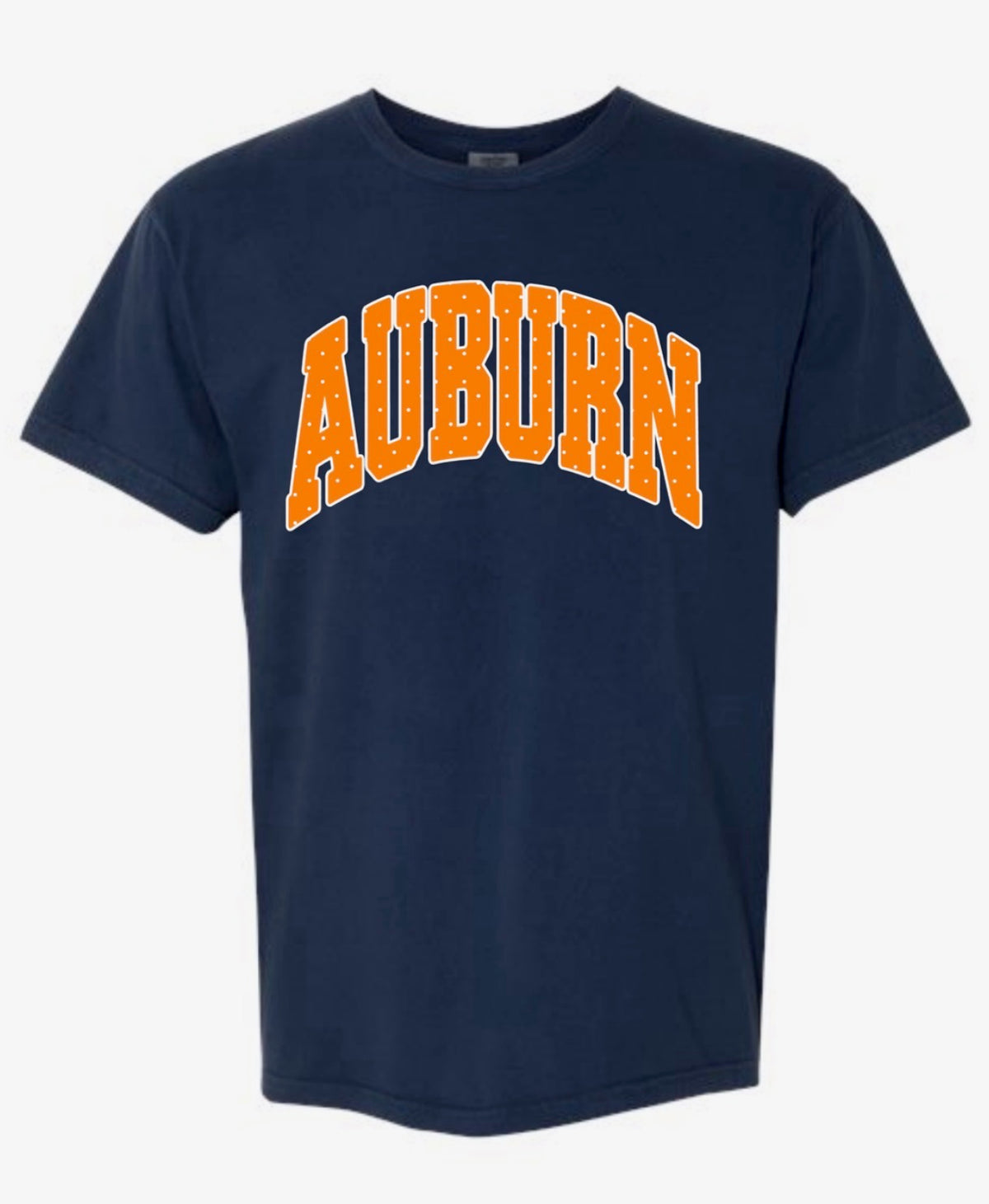 Auburn Polka Dot Tee