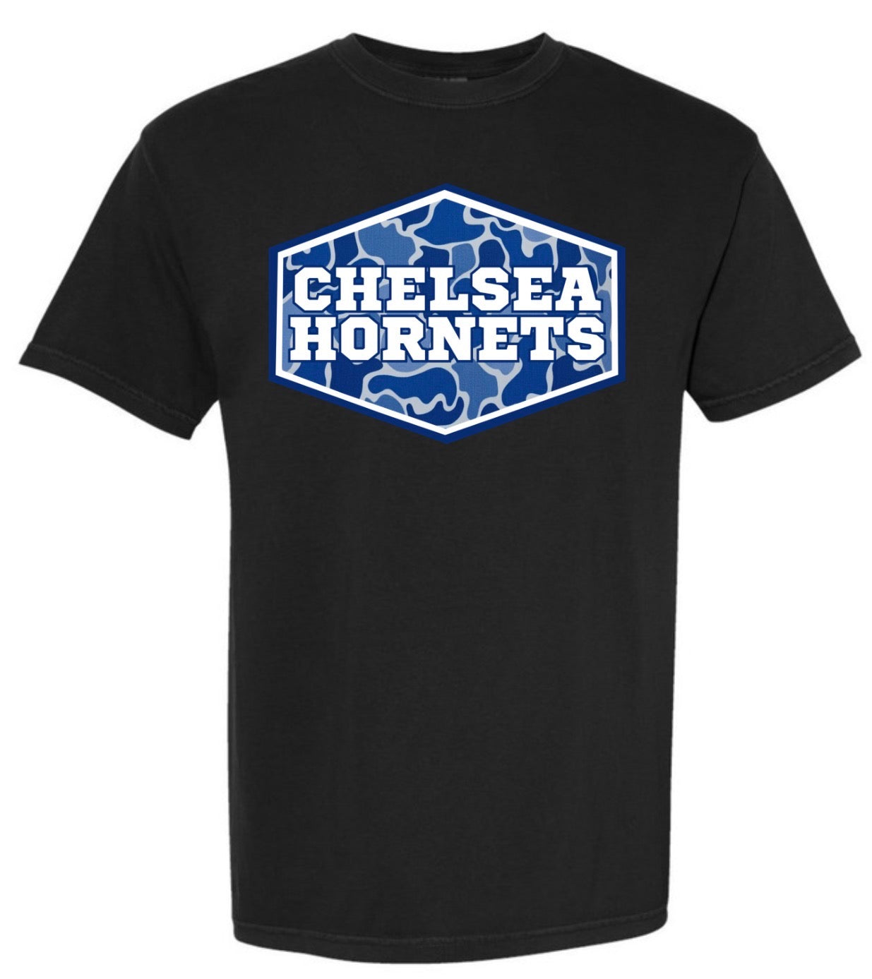 Chelsea Hornets Blue Camo Tee