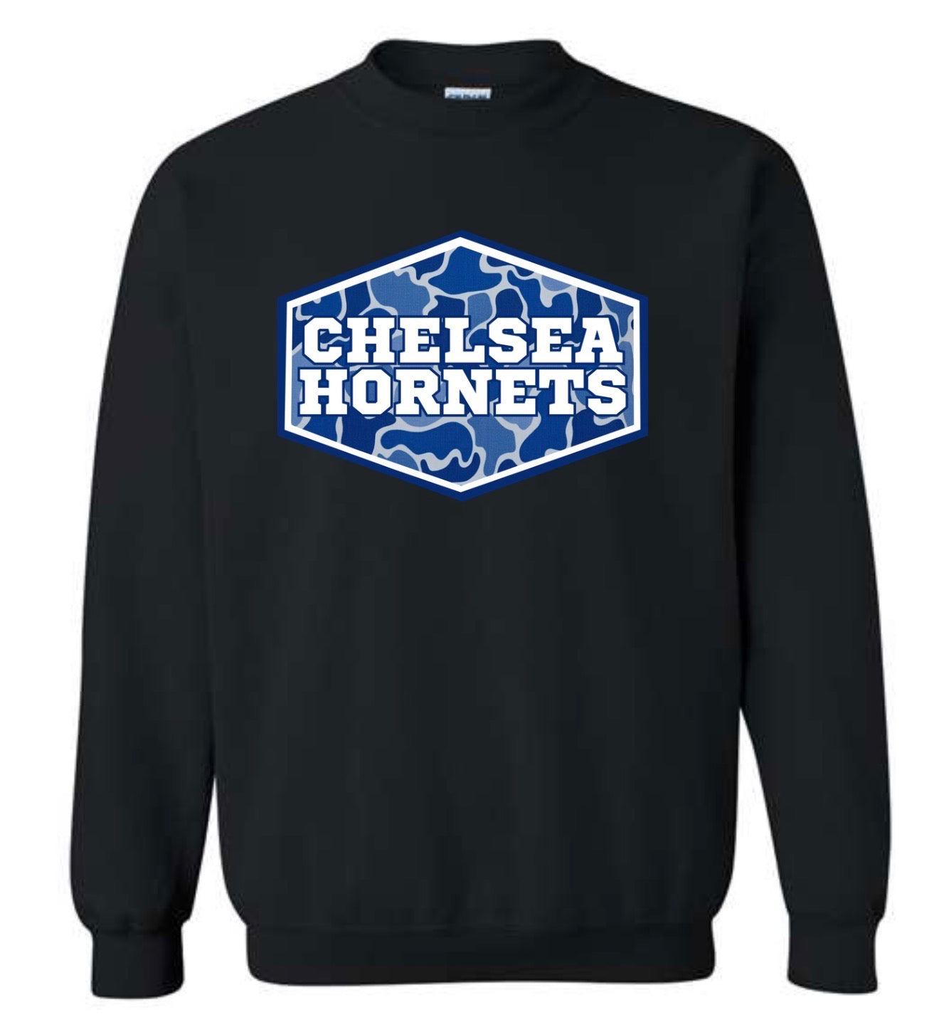 Chelsea Hornets Blue Camo Sweatshirt