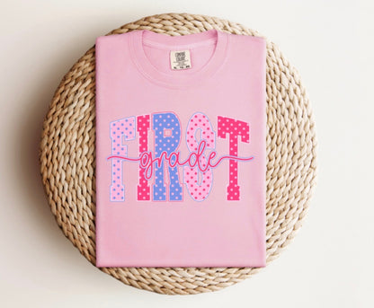 Polka Dot Grade Level Tee