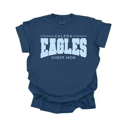 Polka Dot Calera Eagles Varsity Tee