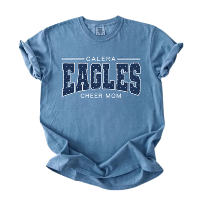Polka Dot Calera Eagles Varsity Tee