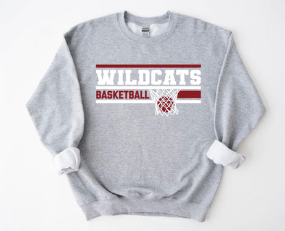 Wildcats Basketball Net Sweatshirt