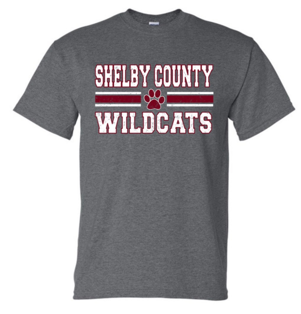 Shelby County Wildcats Gildan Tee