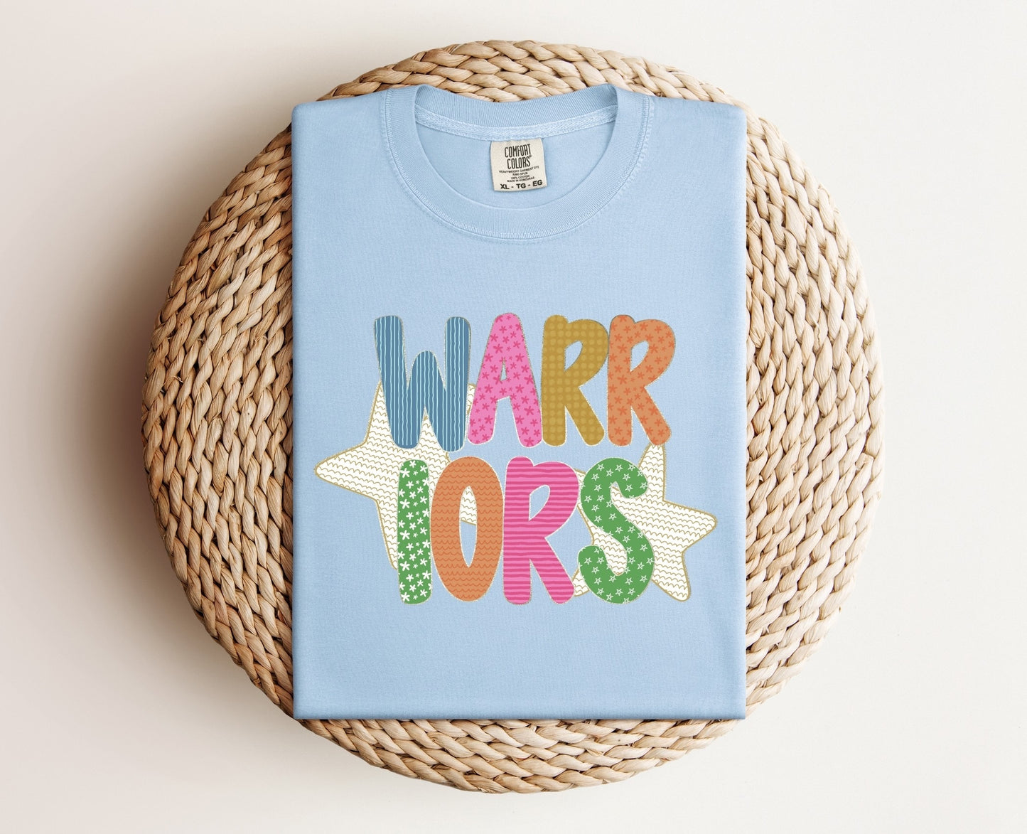 Colorful Mascot Star Tee