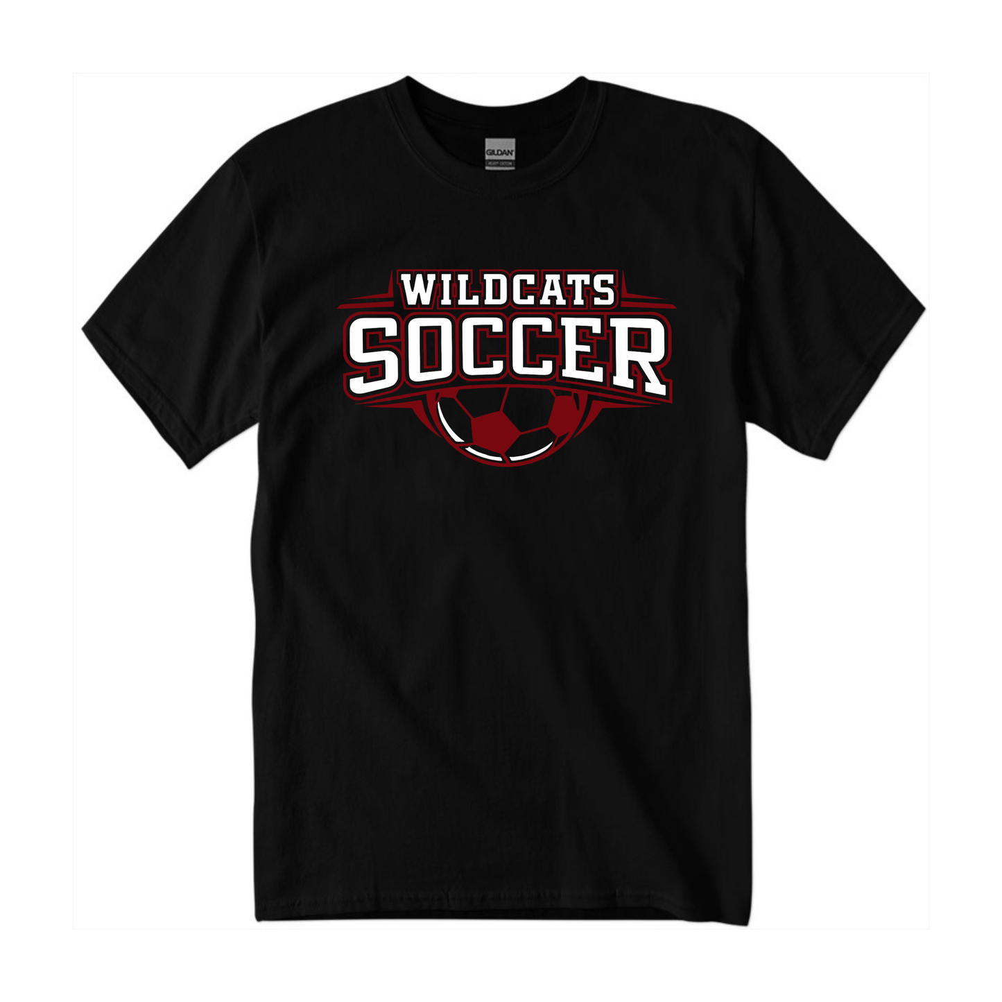 Wildcats Soccer Emblem Tee