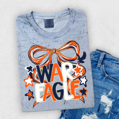 War Eagle Bow Color Blast Tee