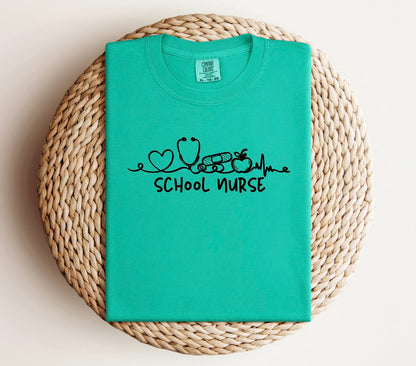 Doodle School Nurse Tee