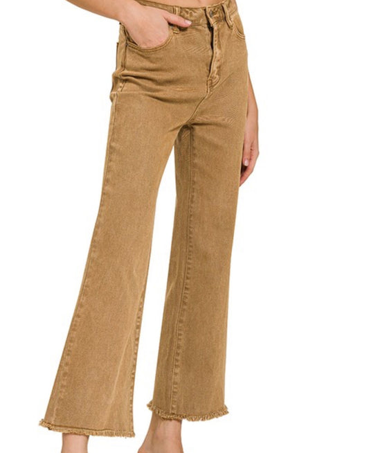 Zenana Pants in Camel