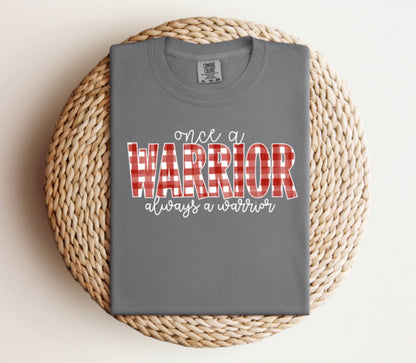 Once a warrior gingham Tee