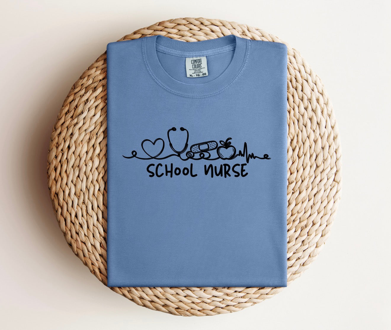 Doodle School Nurse Tee