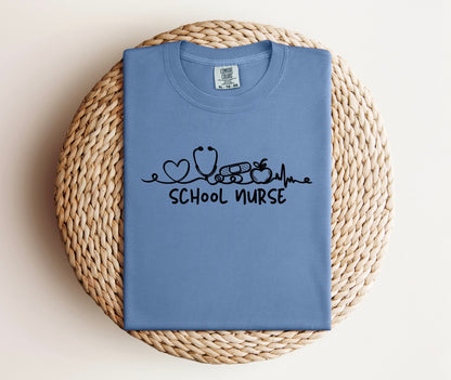 Doodle School Nurse Tee