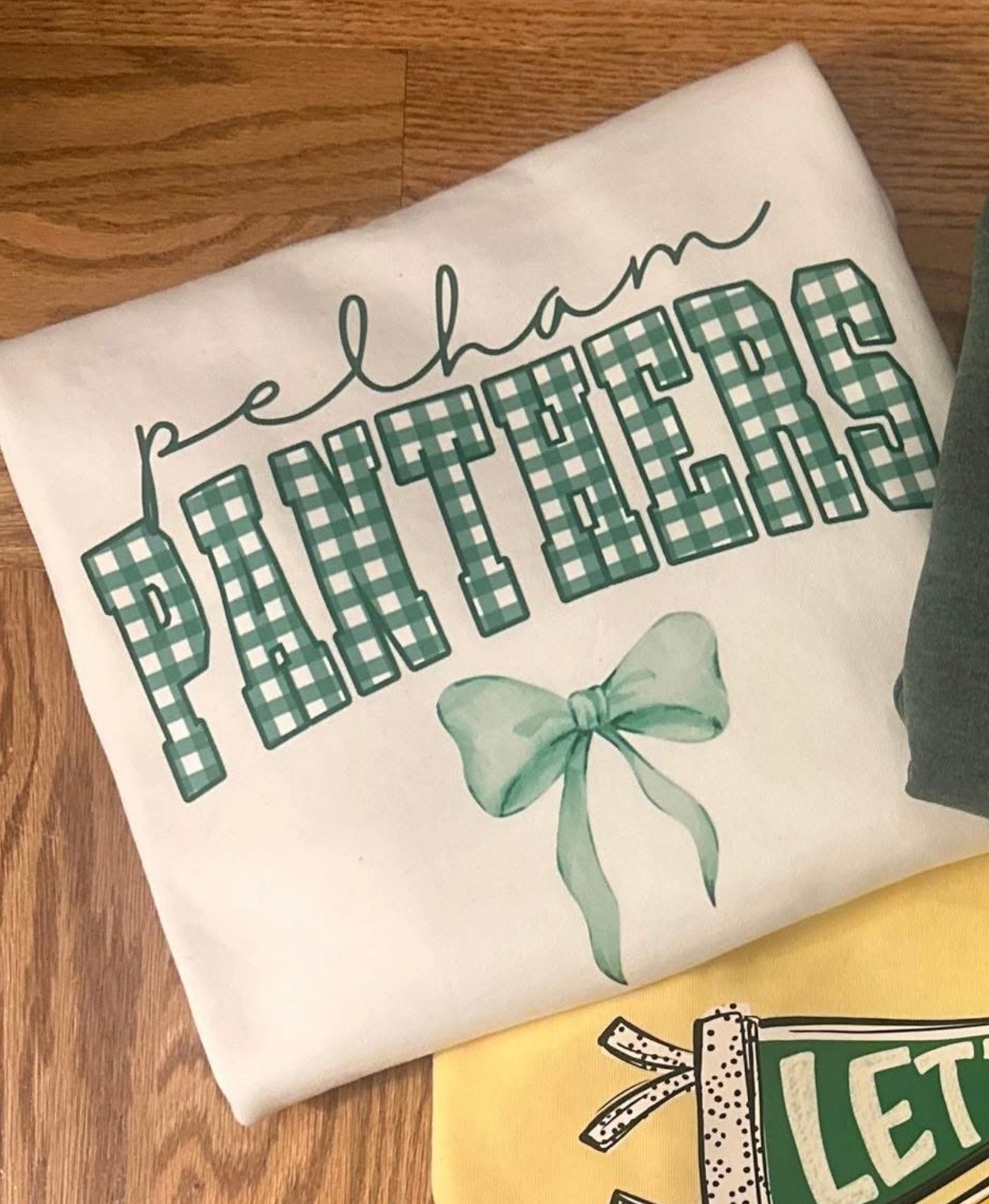 Gingham Pelham Panthers Sweatshirt