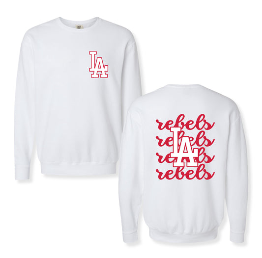 Rebels Stacked “LA” Sweatshirt