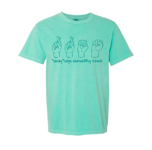 “Rocky Ridge Elementary” ASL Tee