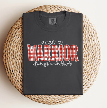 Once a warrior gingham Tee