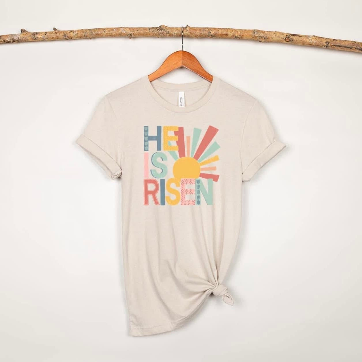 “He is risen” Tee