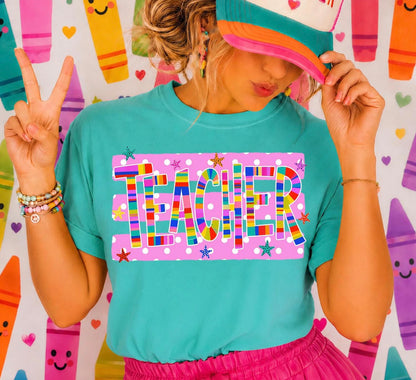 Funky Teacher  Tee