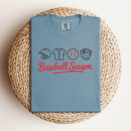 Baseball Season Icon Tee