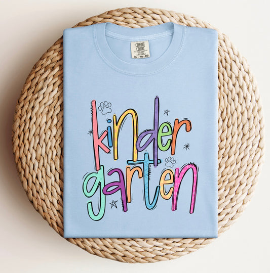 Kindergarten Doodle Tee