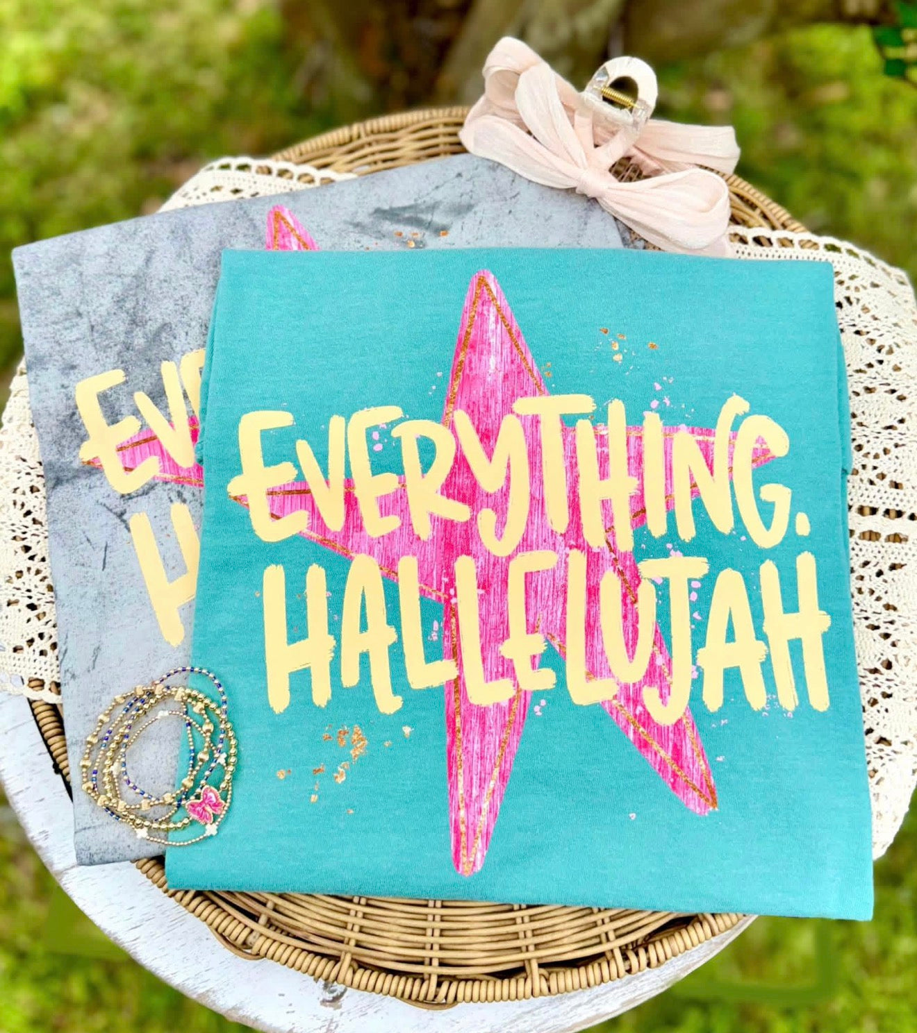 “Everything hallelujah ” Tee
