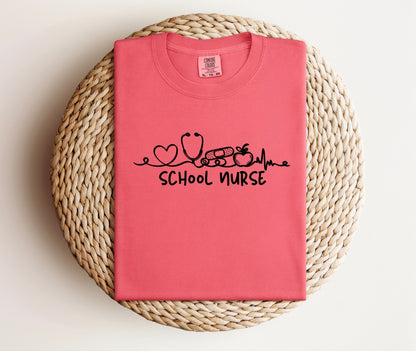 Doodle School Nurse Tee