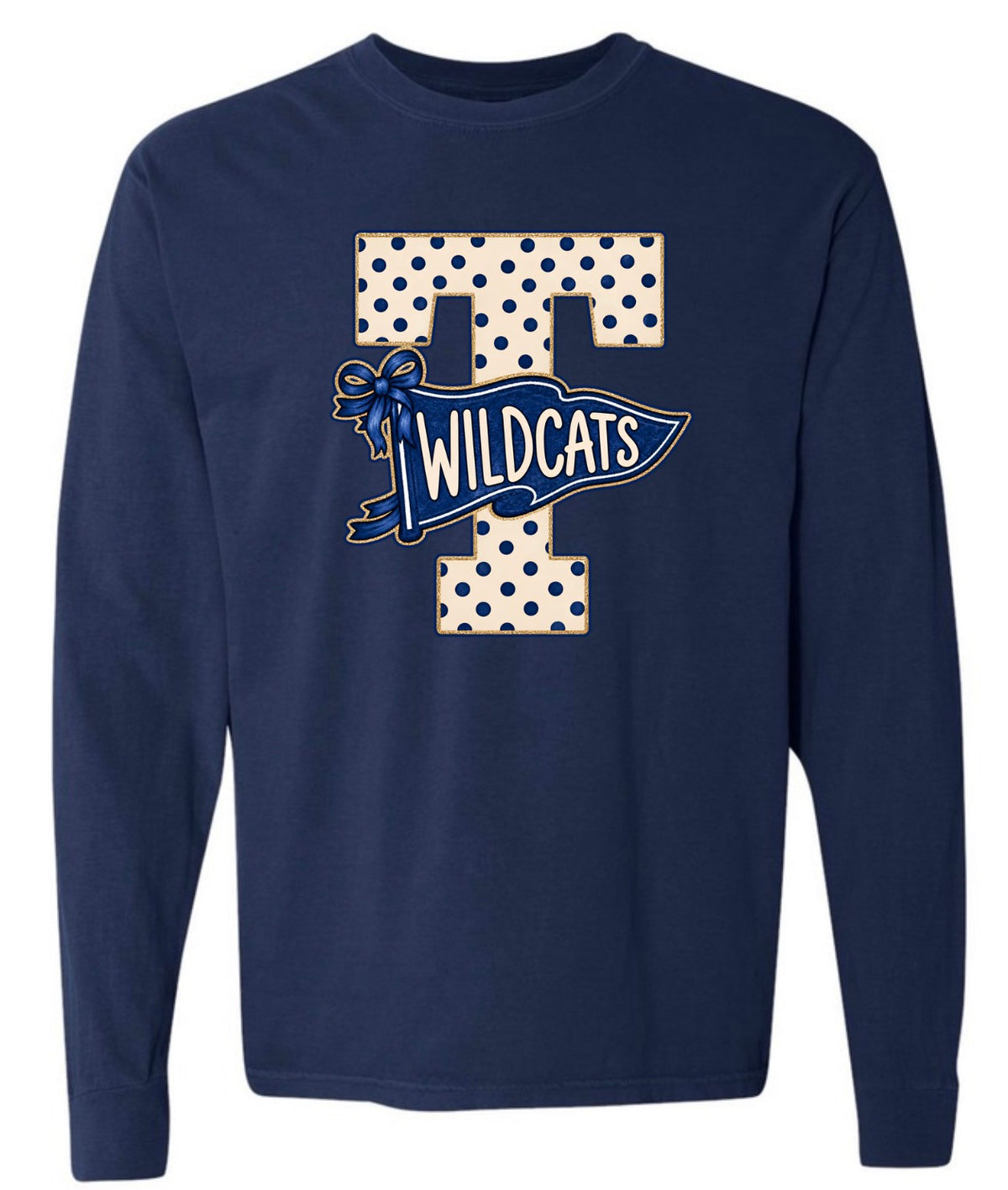 T Wildcats Long Sleeve Tee