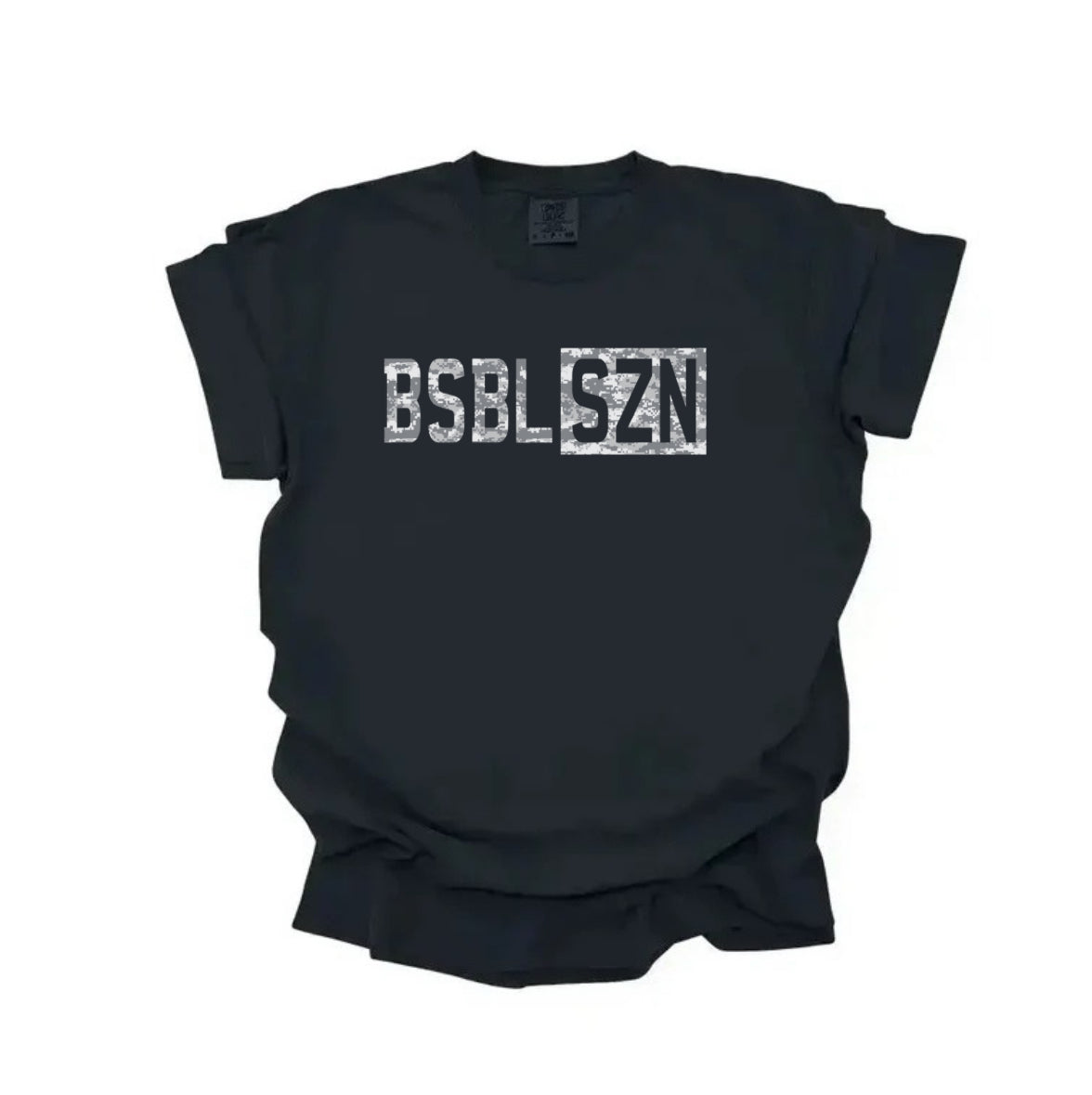 “BSBL SZN” Camo Tee
