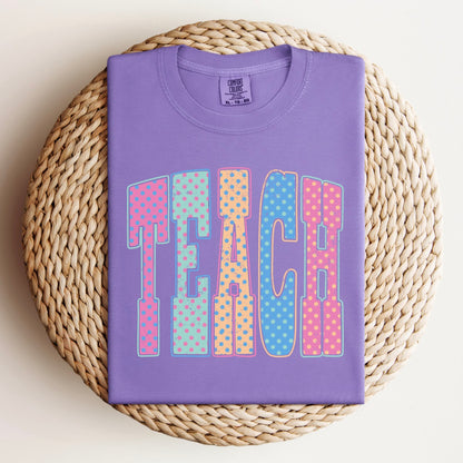 Polka Dot Teach Tee