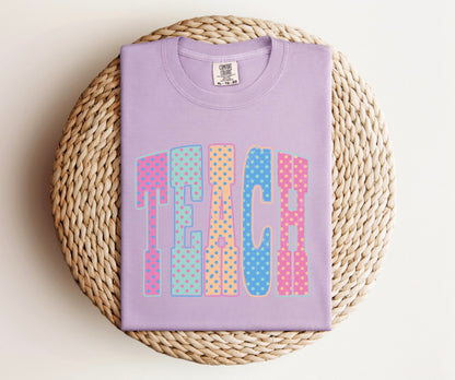 Polka Dot Teach Tee