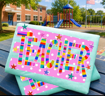Funky Teacher  Tee