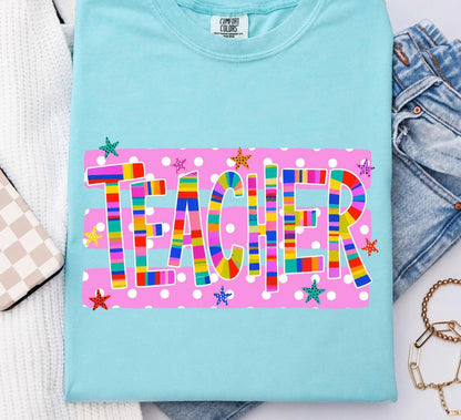 Funky Teacher  Tee