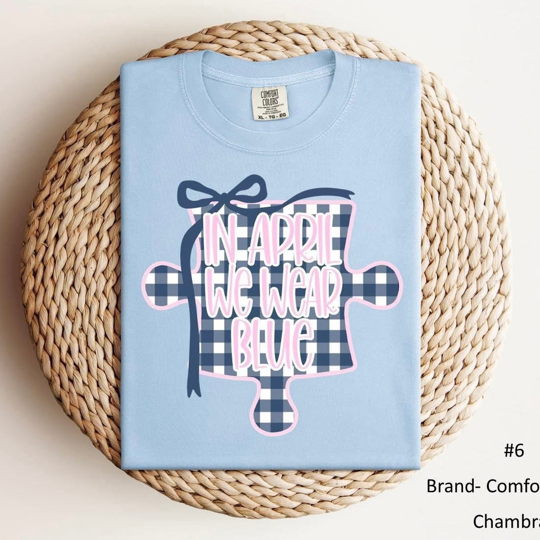 “In April We Wear Blue” Tee