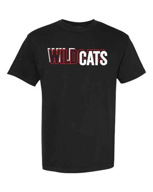 “Wildcats” Spliced Tee