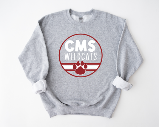 “CMS Wildcats” Sweatshirt