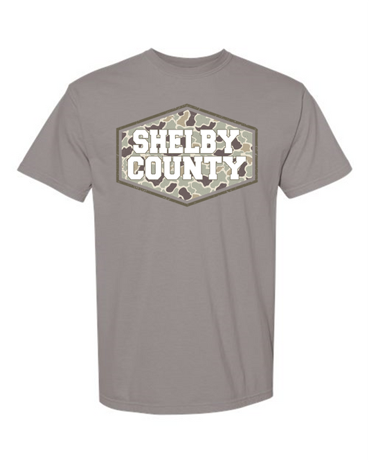 Shelby County Camo Tee