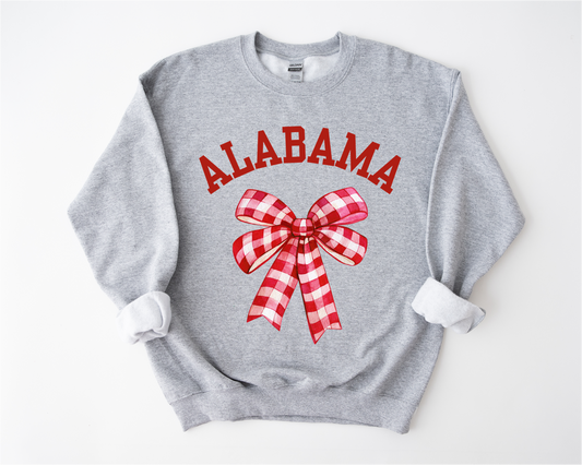 Alabama Bow Sweatshirt