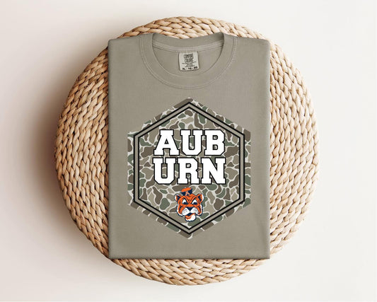 Camo Auburn Tee
