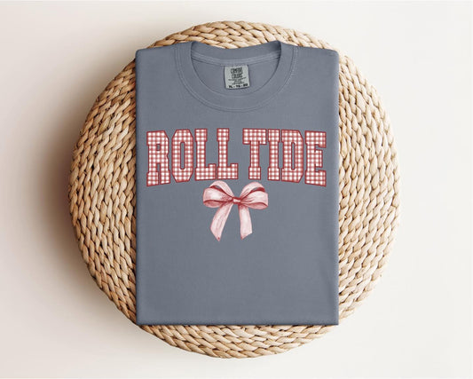 Roll Tide Gingham Tee