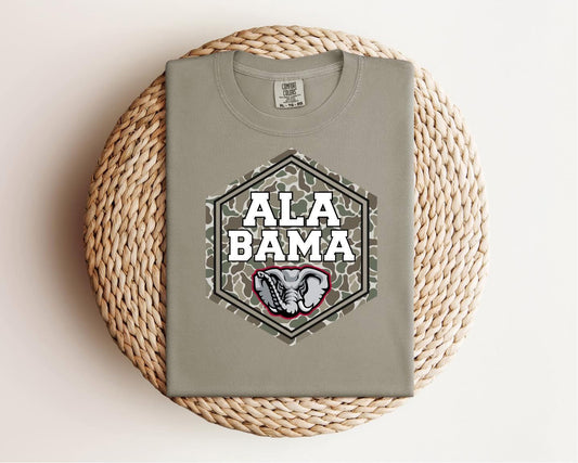 Camo Alabama Tee
