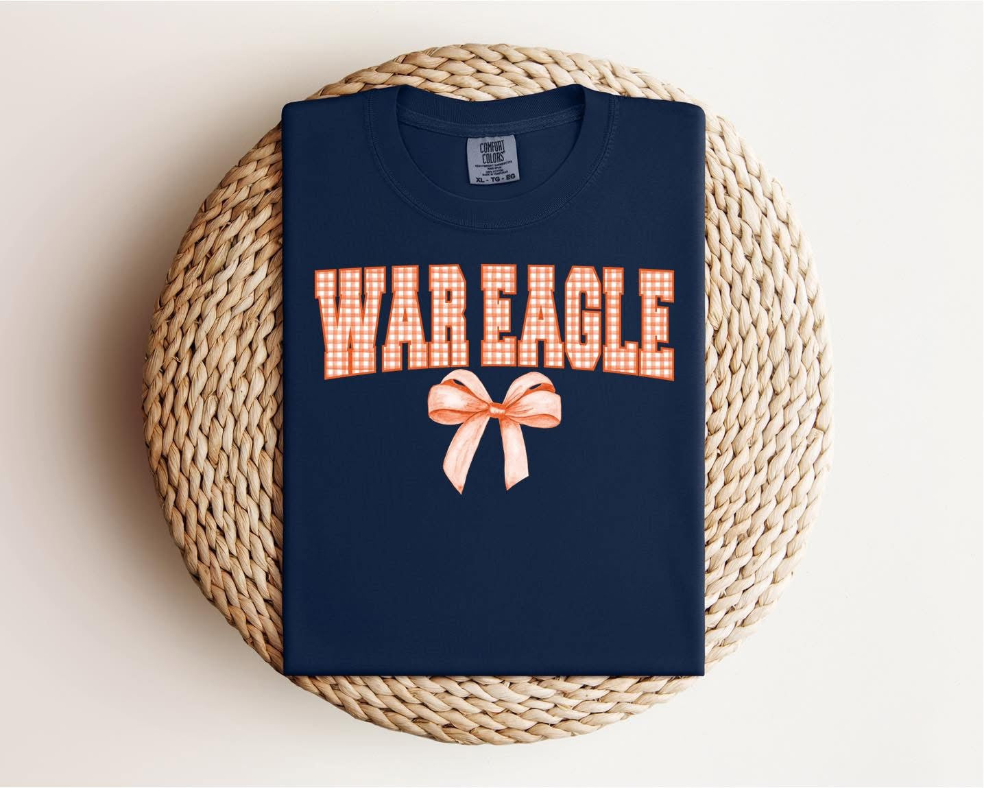 War Eagle Gingham Tee