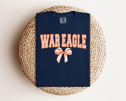 War Eagle Gingham Tee