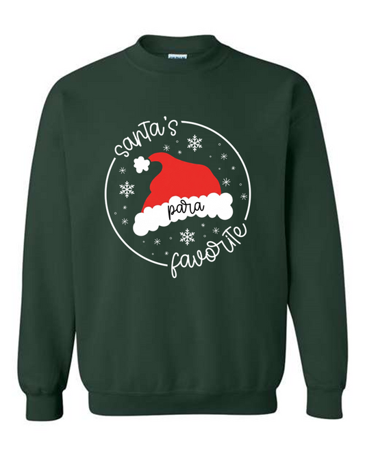 “Santa’s favorite para” Sweatshirt