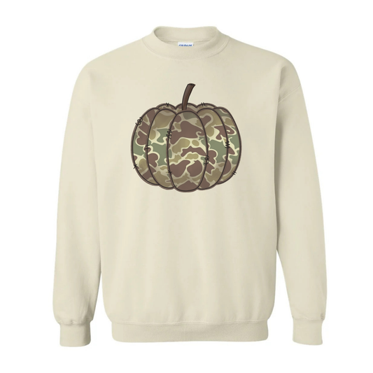 Camo Pumpkin Sweatshirt