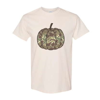 Camo Pumpkin Tee - YOUTH