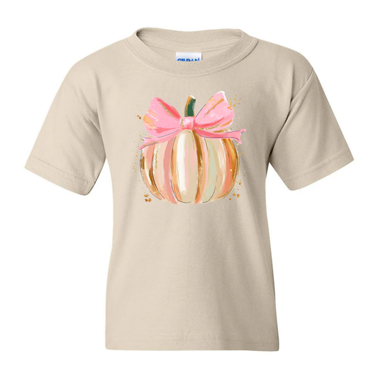 Girly Pumpkin Tee - YOUTH