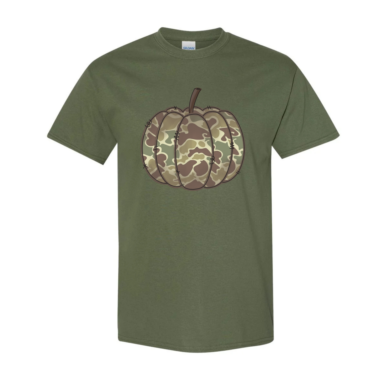 Camo Pumpkin Tee - YOUTH