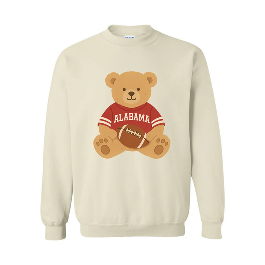Alabama Teddy Bear Sweatshirt
